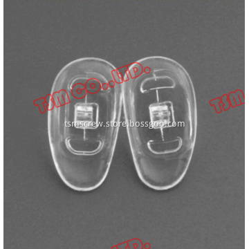 High Quality Silicone Eyewear Eyeglasses Nose Pads